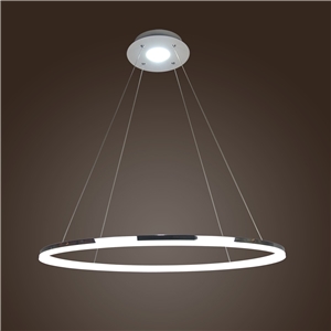 Modern LED Acrylic Pendant Light Living LED Ring lights Ceiling Lights 80cm (Angel's Halo)