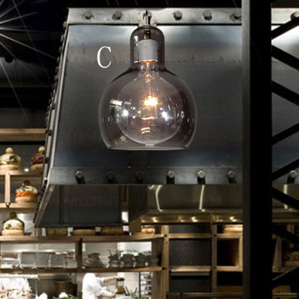 Glass Pendant Light Mouth-Blown Modern Minimalist Pendant Light with 1 Light Dining Room Living Room Bedroom Ceiling Lights (Embrace Me) - Image 10