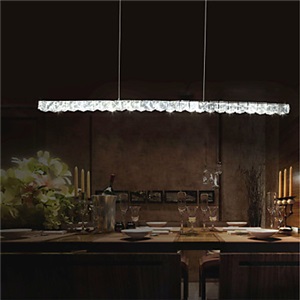 Pendant Lights Crystal LED Modern Contemporary Bedroom Dining Room Lighting Ideas Study Room Office Metal Energy Saving