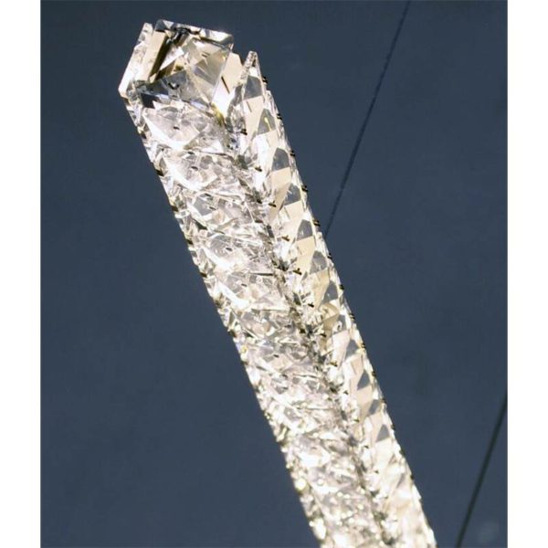 Pendant Lights Crystal LED Modern Contemporary Bedroom Dining Room Lighting Ideas Study Room Office Metal Energy Saving - Image 3