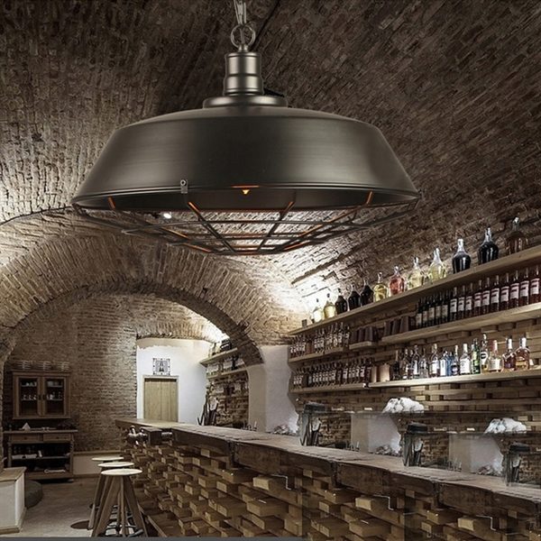 Pendant Lights American Country Retro Wrought Iron Contemporary and Contracted Restaurant Bar Warehouse Droplight - Image 7
