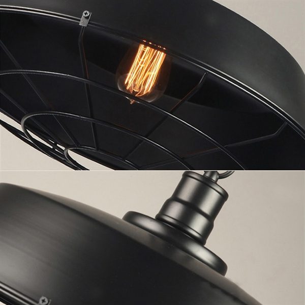 Pendant Lights American Country Retro Wrought Iron Contemporary and Contracted Restaurant Bar Warehouse Droplight - Image 3
