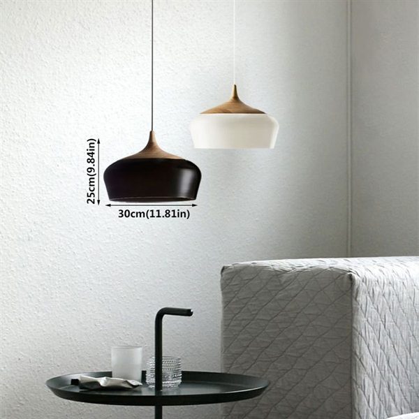 Chandelier Pendant Light Ceiling Corridor Light Led Pendant Light Bedroom Lamps Spray Paint 1 Light aluminum - Image 5