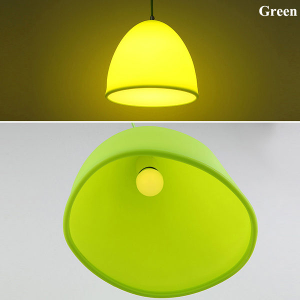 Creative Collapsible Colorful Silicone Pendant Light - Image 2