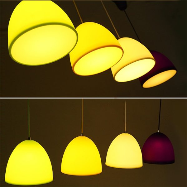 Creative Collapsible Colorful Silicone Pendant Light - Image 5