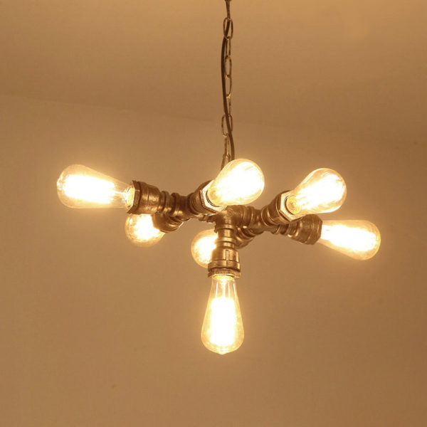 Chandeliers Rustic Lodge Vintage Living Room Bedroom Dining Room Lighting Ideas Study Room Office Metal - Image 7