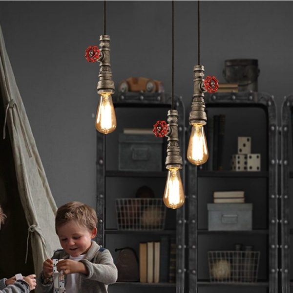 Edison Pendant Light Fixture Mini Rustic Pendant Light Living Room Bedroom Dining Room Lighting Ideas - Image 4