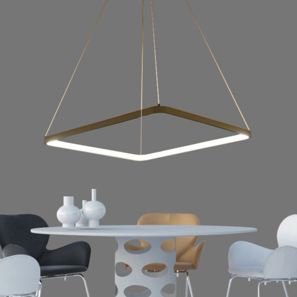 Modern Simple Metal + Acrylic White / Warm White Light LED Patch Ceiling Light Energy Saving - Image 2