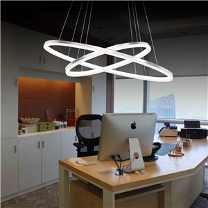 Modern Simple LED Pendant Light Metal + Acrylic White / Warm White Light LED Patch Ceiling Light Energy Saving (I'll Be Your Backbone)