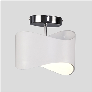 Modern Simple Metal + Acrylic Baking Paint LED Ceiling Light Neutral Light 4000K Energy Saving