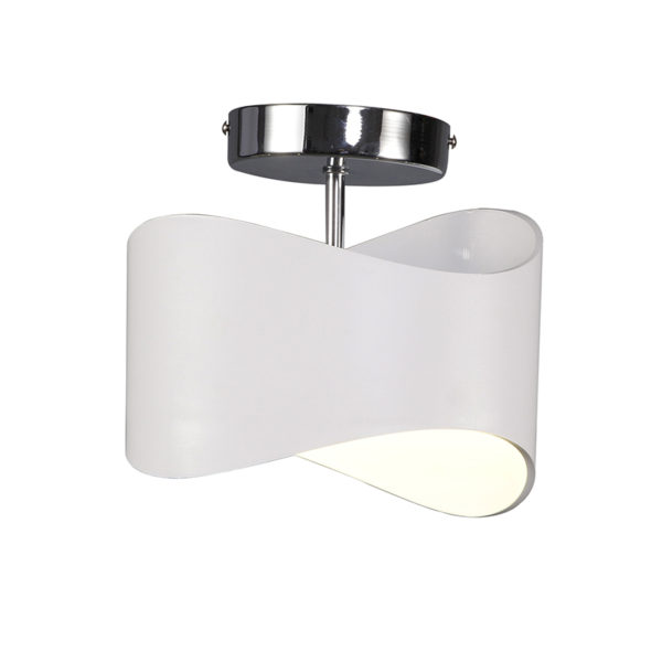 Modern Simple Metal + Acrylic Baking Paint LED Ceiling Light Neutral Light 4000K Energy Saving - Image 5