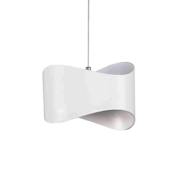 Modern Simple Metal + Acrylic Baking Paint LED Ceiling Light Natural Light 4000K Energy Saving - Image 5