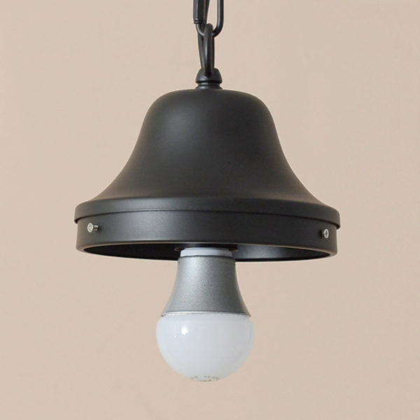 Glass Pendant Light Matte Black 1 Light Schoolhouse Glass Shade Mini Pendant - Image 3