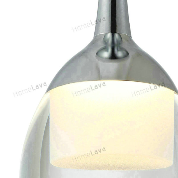 Ceiling Lights 3W LED Cup Chandelier Light Wineglass Pendant Lamp for Living Room Bar Saloon Dining Room Lighting Ideas Dining Room Lighting Ideas Living Room Bedroom Lighting (Fate To Love) - Image 2