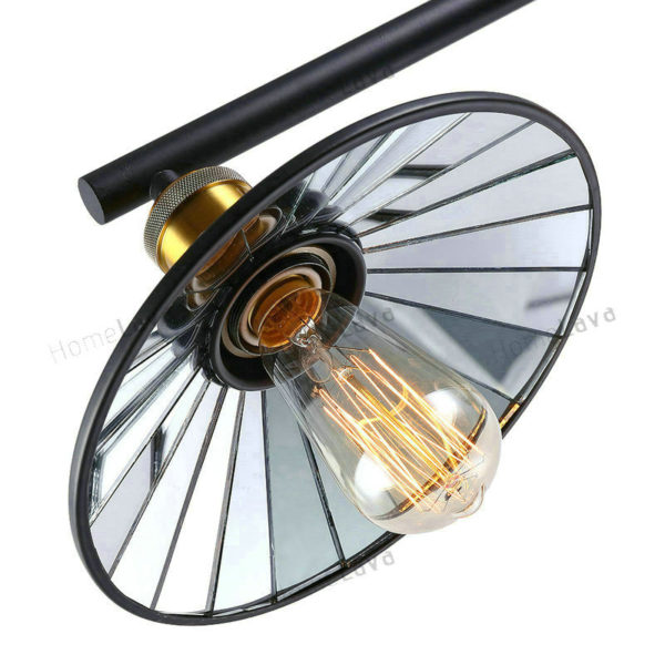 Ceiling Lights American Country Wrought Iron Chandelier Industrial Wind Pendant 3 Lights - Image 9
