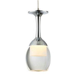 Ceiling Lights 3W LED Cup Chandelier Light Wineglass Pendant Lamp for Living Room Bar Saloon Dining Room Lighting Ideas Dining Room Lighting Ideas Living Room Bedroom Lighting (Fate To Love)
