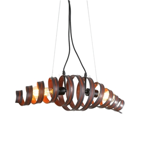 Retro Bar Iron Lamp Modern Minimalist Industrial Style Chandelier Ceiling Lights (Hold The Moment)
