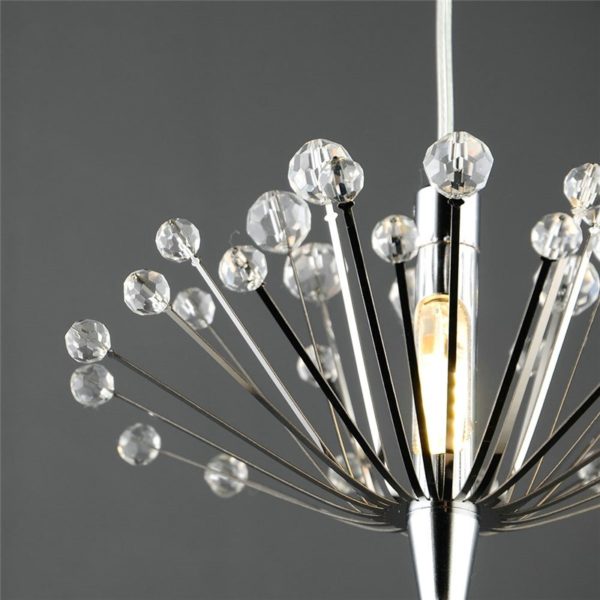 Modern Simple Style LED Chandelier Dandelion Model Living Room Dining Room Cafe Light - Image 5