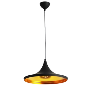 Modern Simple Style Iron Craft Pendant Light Living Room Dining Room Cafe Light Black White 2 Options
