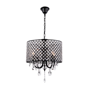 Retro Pendant Light Iron Black Craft Pendant Light Living Room Bedroom Kitchen Dining Room Light