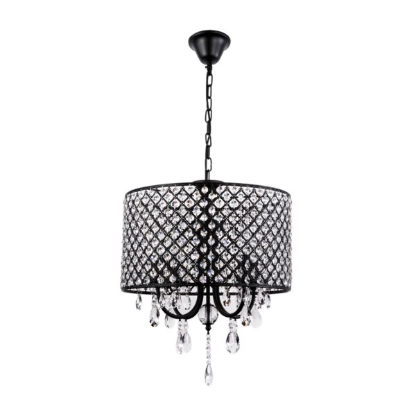Retro Pendant Light Iron Black Craft Pendant Light Living Room Bedroom Kitchen Dining Room Light - Image 6