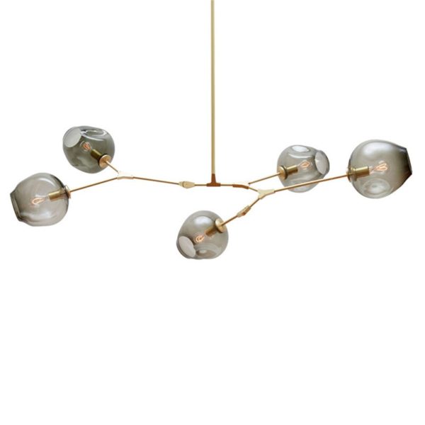 American Creative Personality living Room Dining Room Lighting Ideas Villa Art Pendant - Image 3