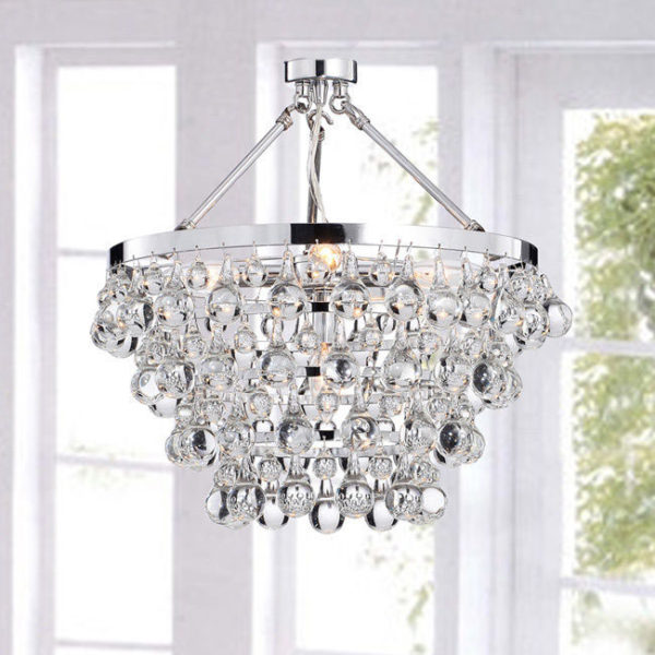 Chandeliers Crystal Traditional/Classic Living Room / Bedroom / Dining Room Lighting Ideas / Study Room/Office / Entry / Hallway Metal - Image 2