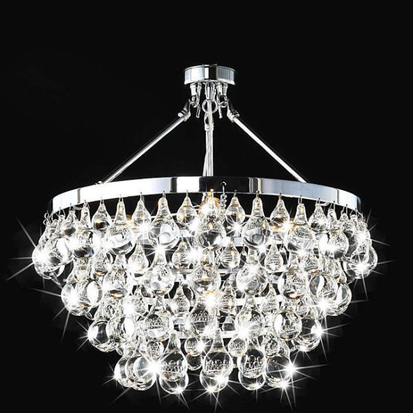 Chandeliers Crystal Traditional/Classic Living Room / Bedroom / Dining Room Lighting Ideas / Study Room/Office / Entry / Hallway Metal - Image 3