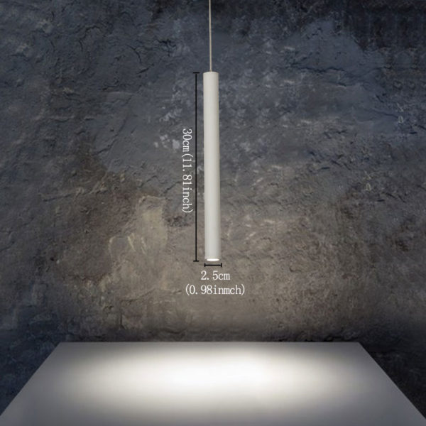 Nordic Cylindrical Pendant Light Modern Round Pendant Light Living Room Bedroom Shop Window Bar Light - Image 7