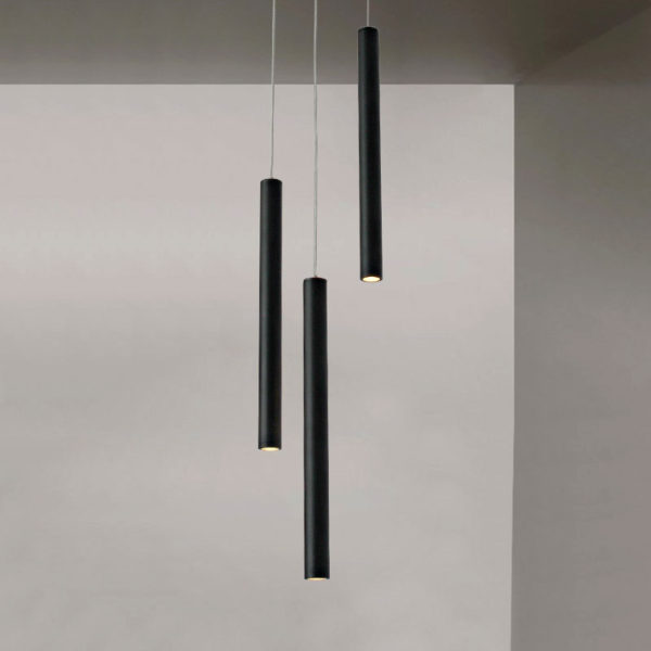 Nordic Cylindrical Pendant Light Modern Round Pendant Light Living Room Bedroom Shop Window Bar Light - Image 2