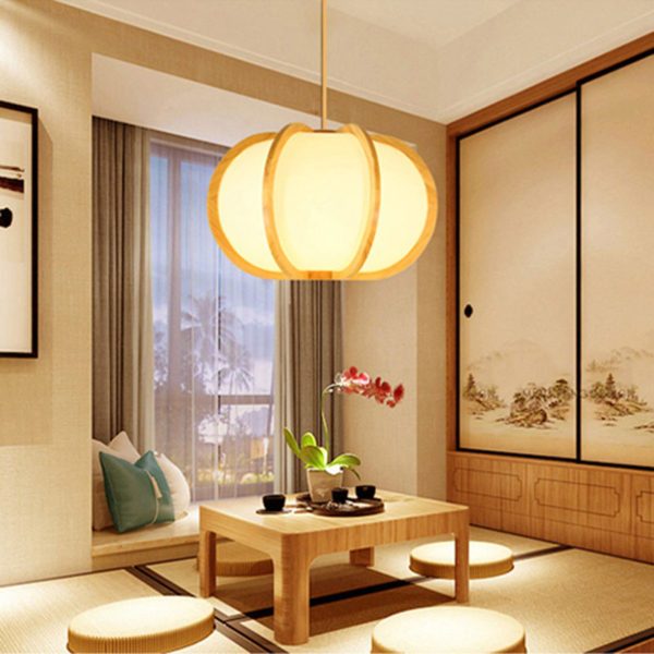 Creative Pumpkin Pendant Light Modern Round Pendant Light Living Room Bedroom Study Light - Image 8