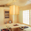Large Wooden Pendant Light Square Japanese Pendant Light Living Room Bedroom Study Light - Image 3