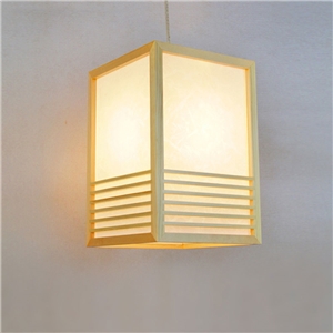 Solid Wood Pendant Light Creative Decorative Pendant Light Milk Tea Shop Restaurant Lighting