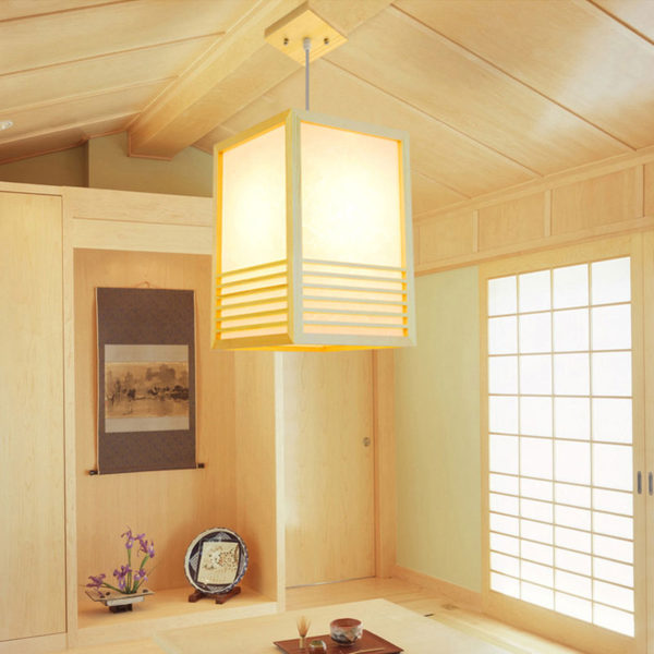 Solid Wood Pendant Light Creative Decorative Pendant Light Milk Tea Shop Restaurant Lighting - Image 8