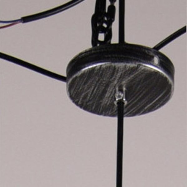 12 inch Pendant Light Wide Rust Iron Single Light Barn Small Pendant Lighting - Image 4