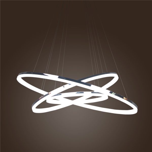 Modern LED Acrylic Pendant Light Simple Design Mini Droplight LED 3 Tiers (80+60+40cm) - Image 4