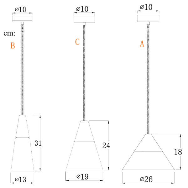 Glass Pendant Light Modern Simple Fashion Wooden Glass Pendant Light 3 Designs 1 Light Dining Room Lighting Ideas Living Room Bedroom Lighting - Image 7