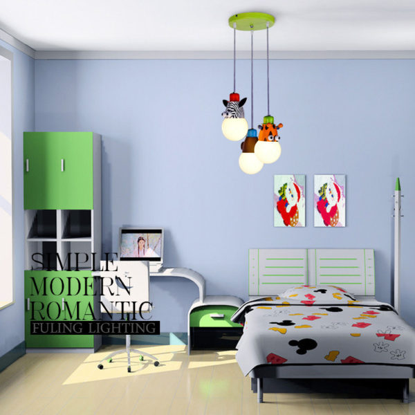 Modern Fashion Cartoon Little Animals Pendant Light 3 Lights - Image 5