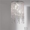 Crystal Pendant Lights Modern Contemporary Living Room Metal Light