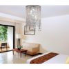Crystal Pendant Lights Modern Contemporary Living Room Metal Light - Image 2