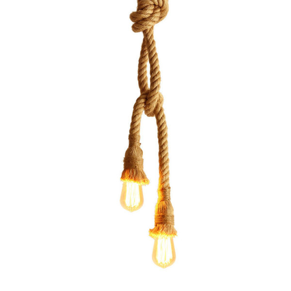 Ceiling Lights Pendant Lights Bulb Included 2 Lights Industrial wind restoring ancient ways is the cafe bar counter creative droplight - Image 4