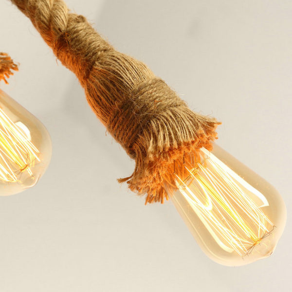Ceiling Lights Pendant Lights Bulb Included 2 Lights Industrial wind restoring ancient ways is the cafe bar counter creative droplight - Image 2