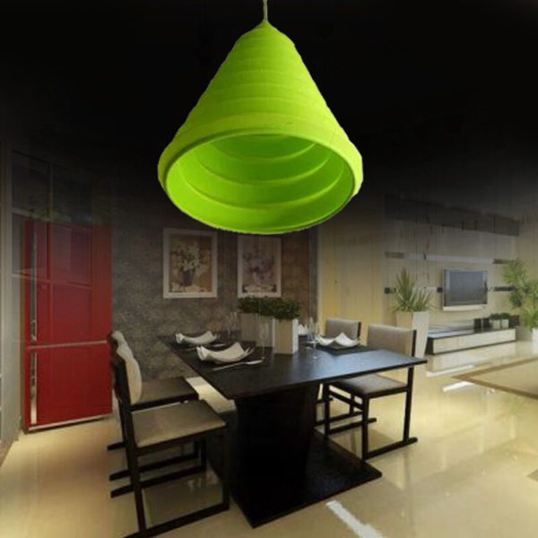 Rustic Style Colorful Silicone Pendant Light - Image 2