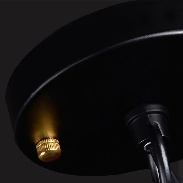 Retro Pendant Light with Metal Umbrella Shade in Old Factory Style - Image 5