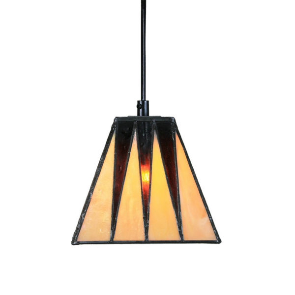 6inch European Pastoral Retro Style Pendant Light Trapezoidal Shade Bedroom Living Room Dining Room Kitchen Lights - Image 7