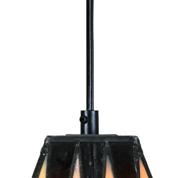 6inch European Pastoral Retro Style Pendant Light Trapezoidal Shade Bedroom Living Room Dining Room Kitchen Lights - Image 3