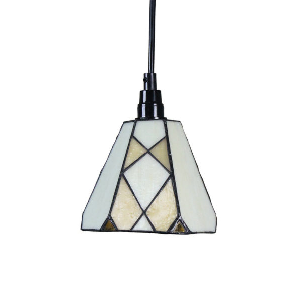 6inch European Pastoral Retro Style Pendant Light Diamond Pattern Shade Bedroom Living Room Dining Room Kitchen Lights - Image 8