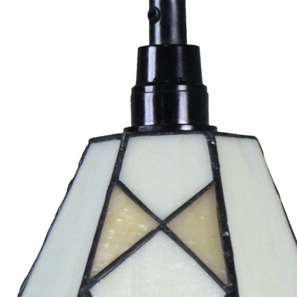6inch European Pastoral Retro Style Pendant Light Diamond Pattern Shade Bedroom Living Room Dining Room Kitchen Lights - Image 4