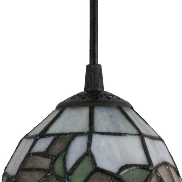 6inch European Pastoral Retro Style Pendant Light Colorful Flowers Pattern Shade Bedroom Living Room Dining Room Kitchen Lights - Image 4