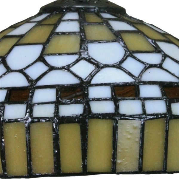 8inch European Pastoral Retro Style Pendant Light Colorful Pattern Glass Shade Bedroom Living Room Kitchen Light - Image 5